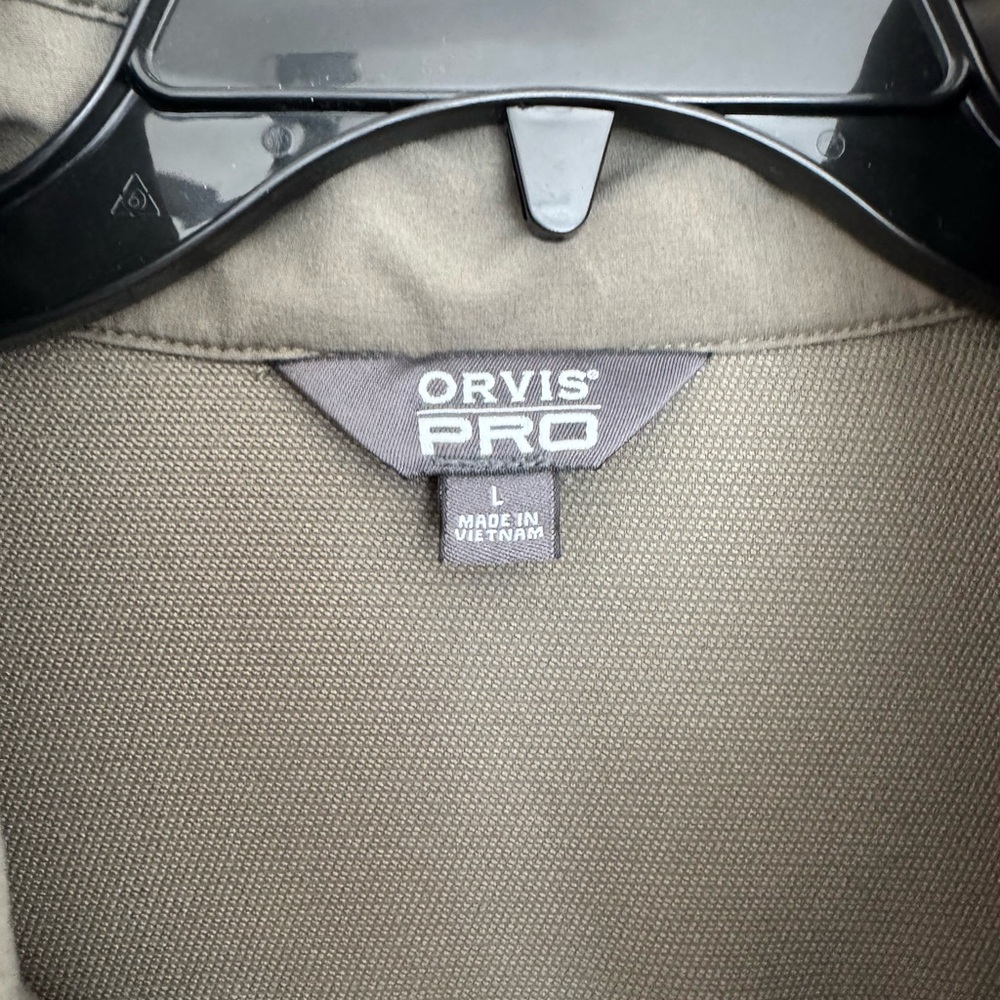 Mens Orvis PRO LT Softshell Pullover - Picture 3 of 4